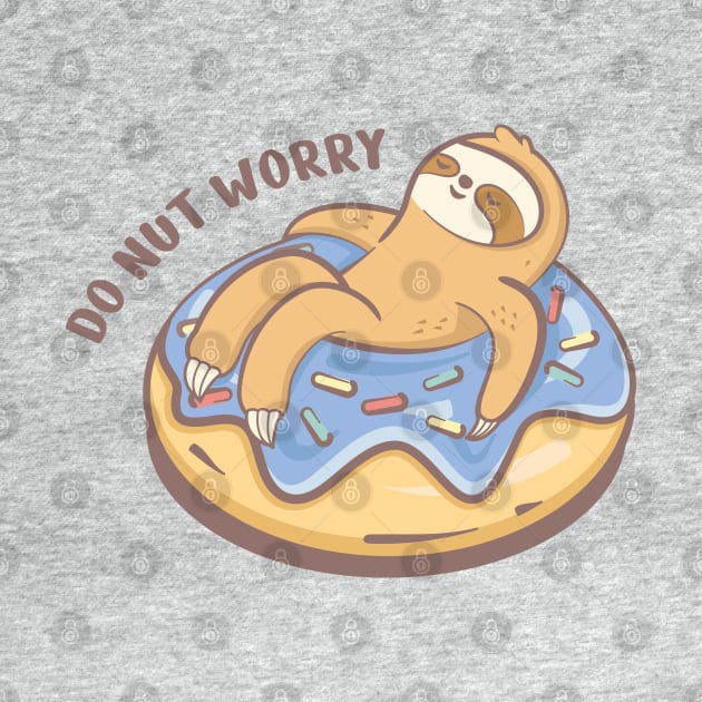 Do nut worry sloth in donut by crealizable